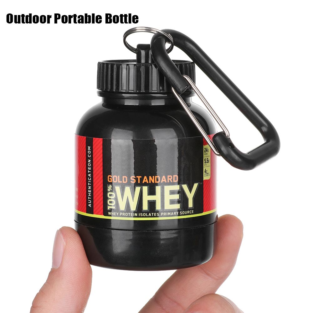 Whey Protein Isolate - Mini przenośne butelki na białko w