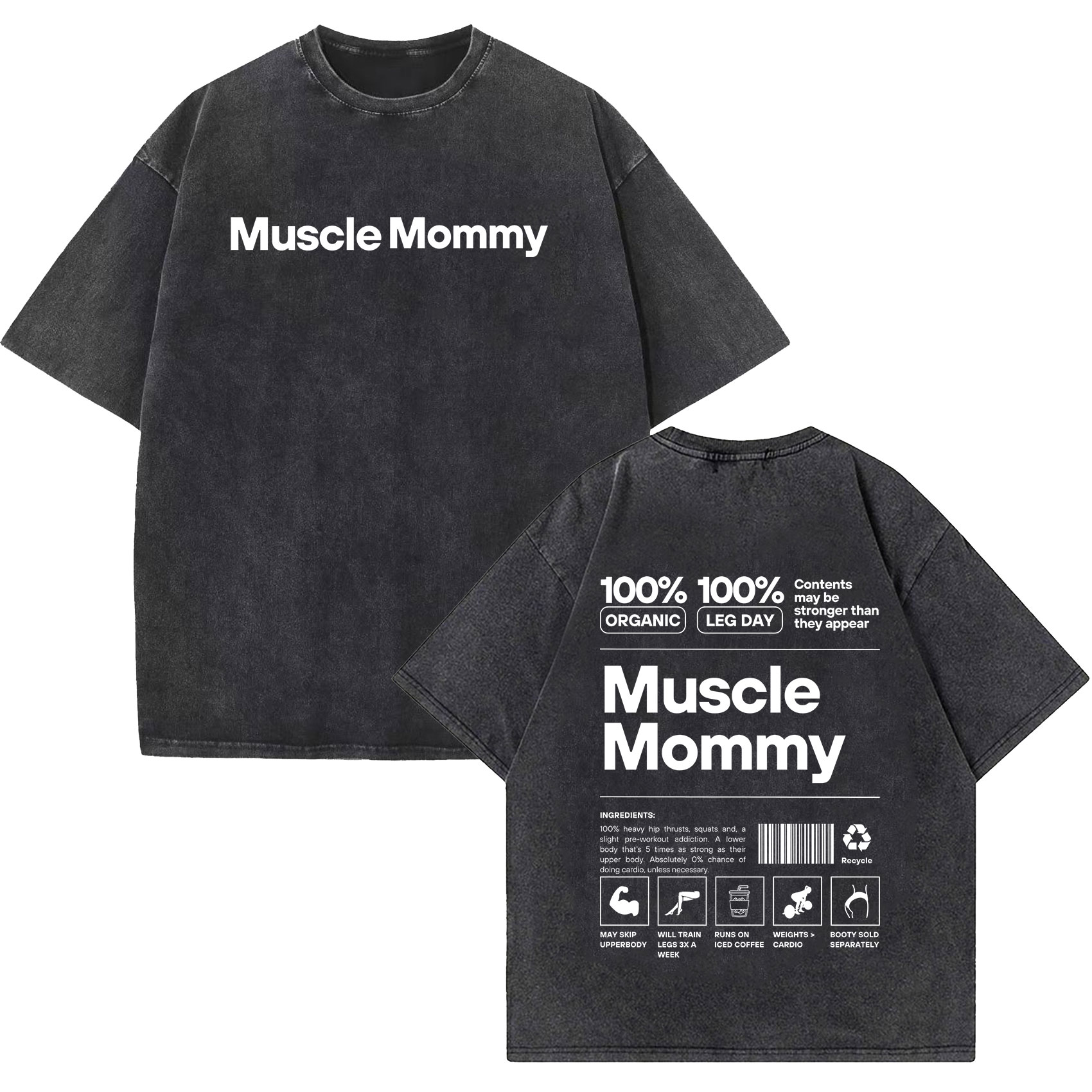 Nutrition Sports Fitness - Koszulka unisex z krótkim rękawem w