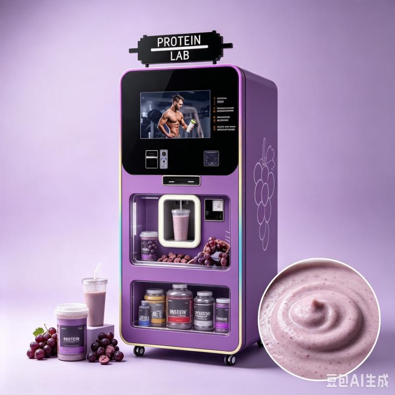 Nutrition Sports Fitness - Automat do sprzedawania koktajli proteinowych z