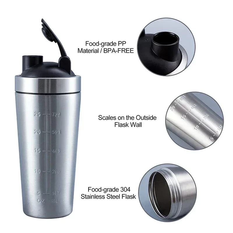 Kubek shaker ze stali nierdzew – Nutrition Sports Fitness recenzja i cena