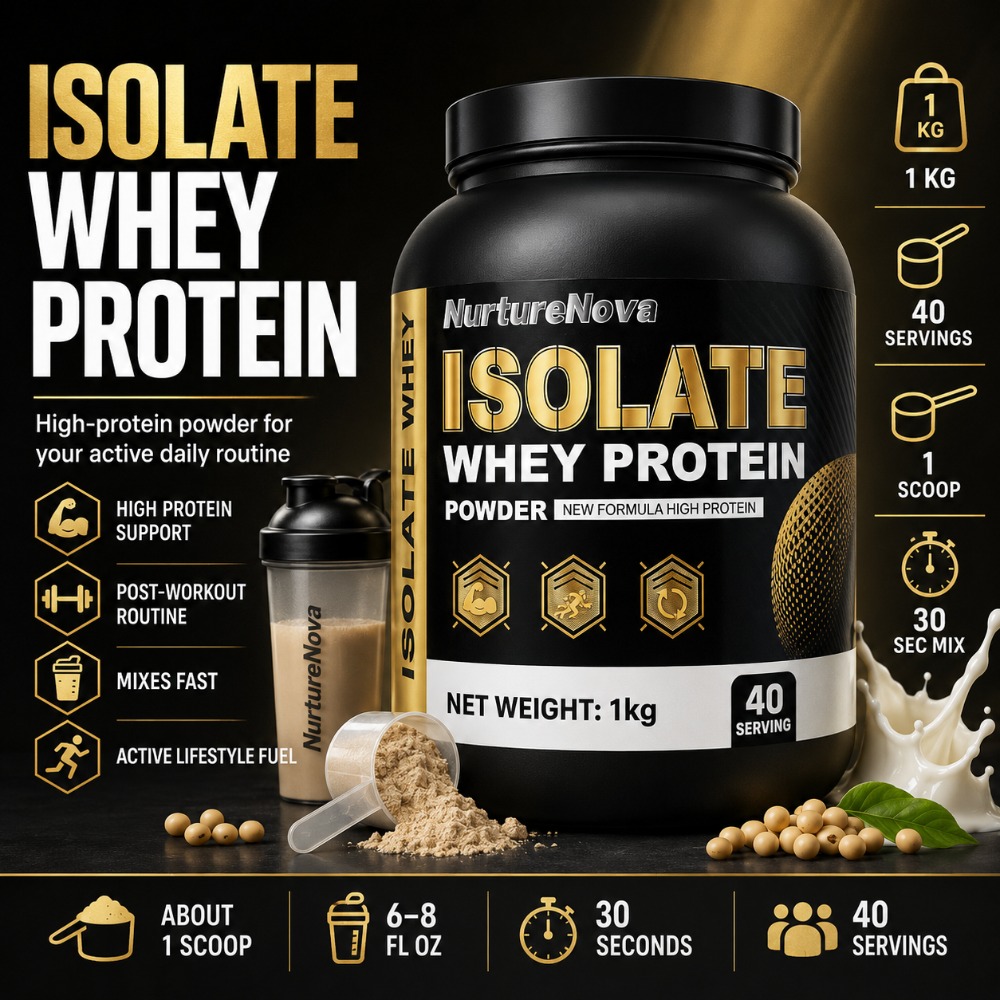 NurtureNova Isolate Whey Prote – Fitness Nutrition Whey recenzja i cena