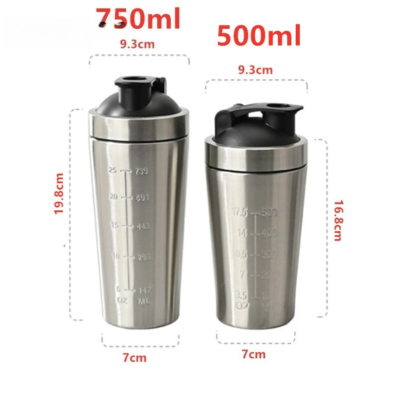 1 szt. Stalowy shaker do prote – Whey Protein Isolate recenzja i cena