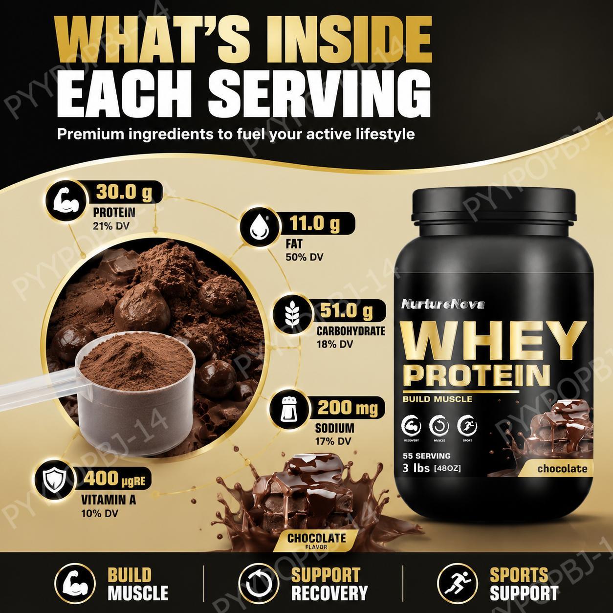 NurtureNova Czekoladowy Prosze – Fitness Nutrition Whey recenzja i cena