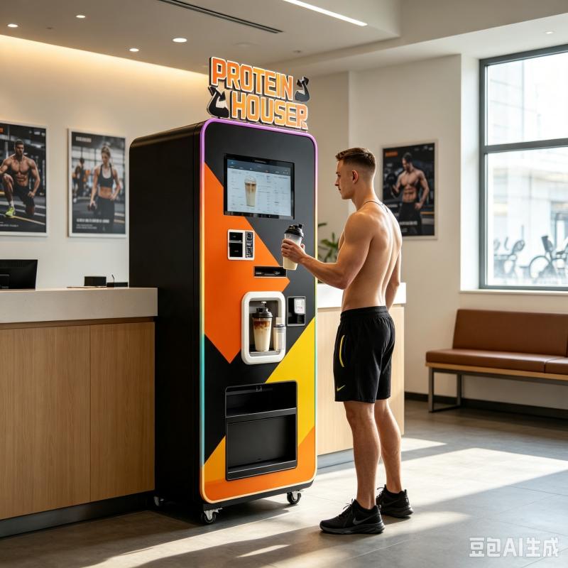 Automatyczny automat do shake' – Nutrition Sports Fitness recenzja i cena