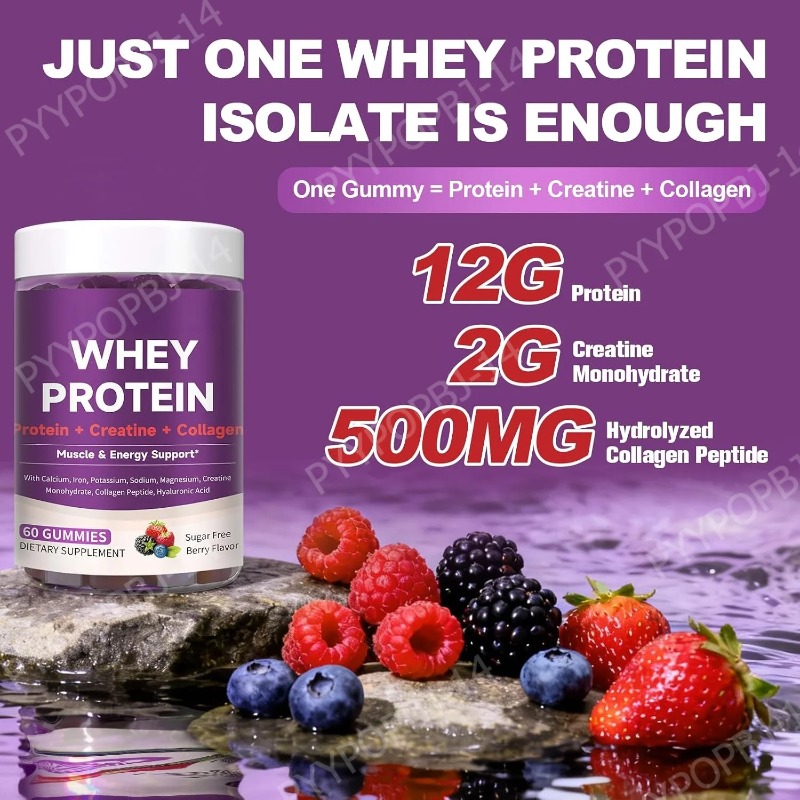 Żelki proteinowe z kreatyną, k – Fitness Nutrition Whey recenzja i cena